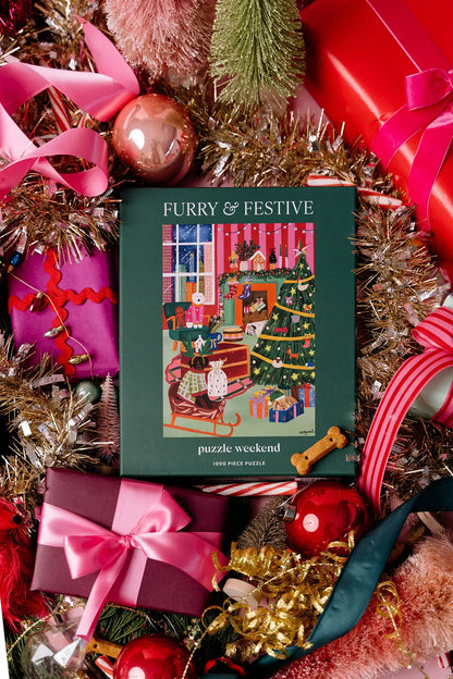 Furry & Festive 1000 Piece Jigsaw Puzzle