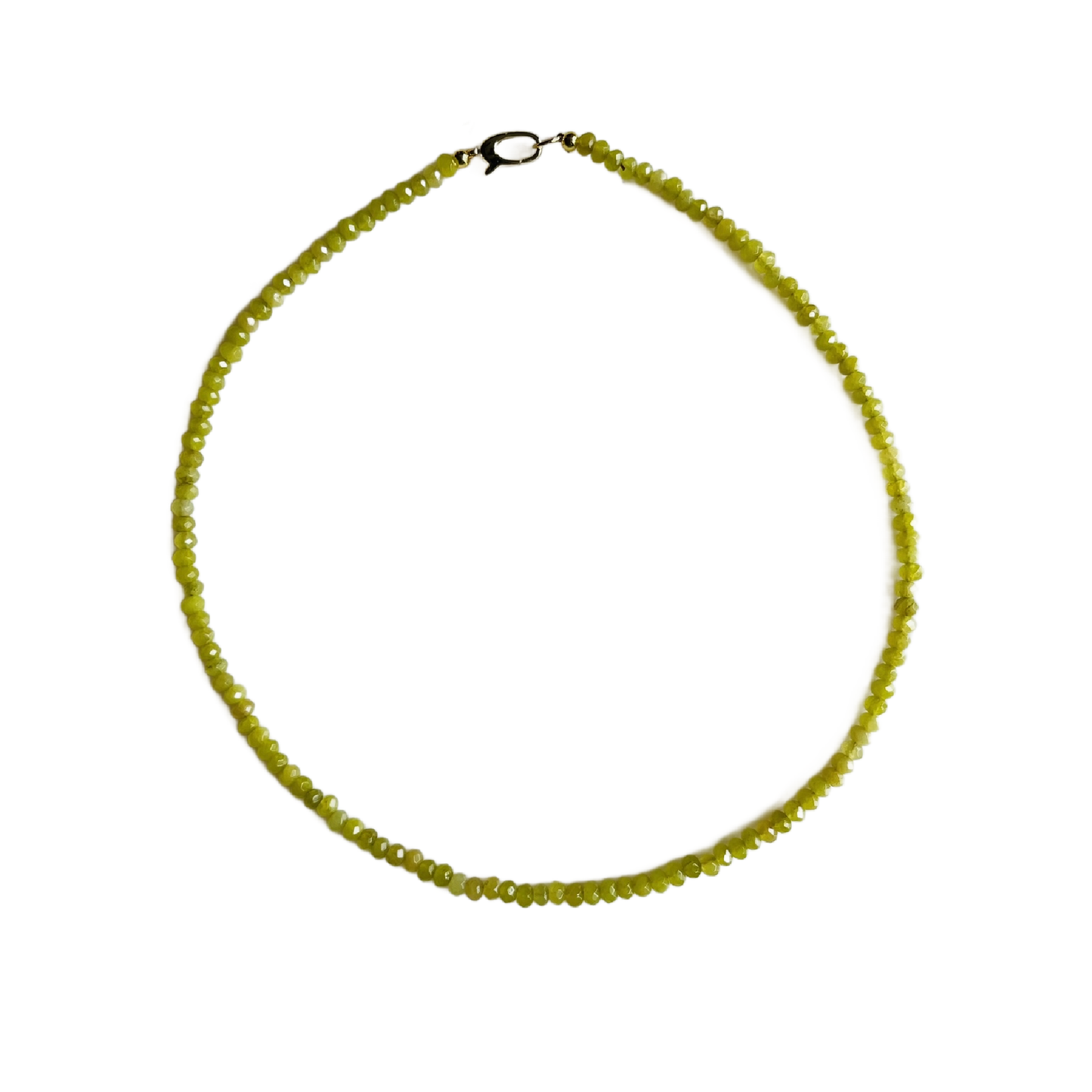 Market and King - Dainty Candy Gemstone Necklace: Turquoise