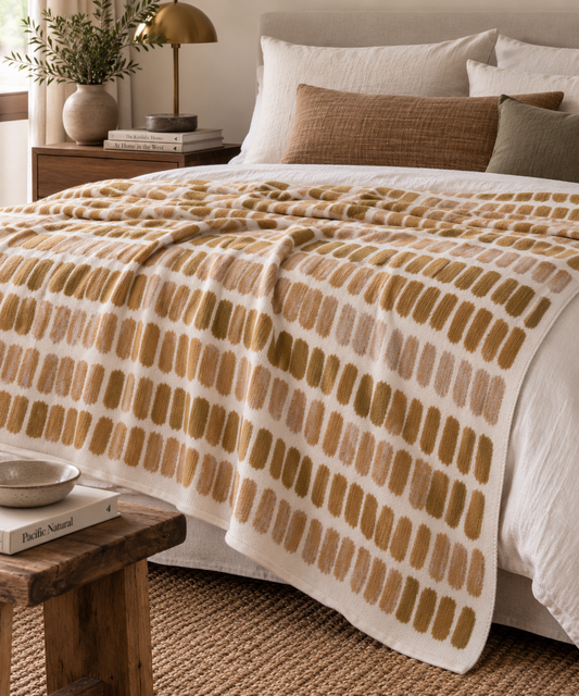 Cotton Knit Watercolor Gold
