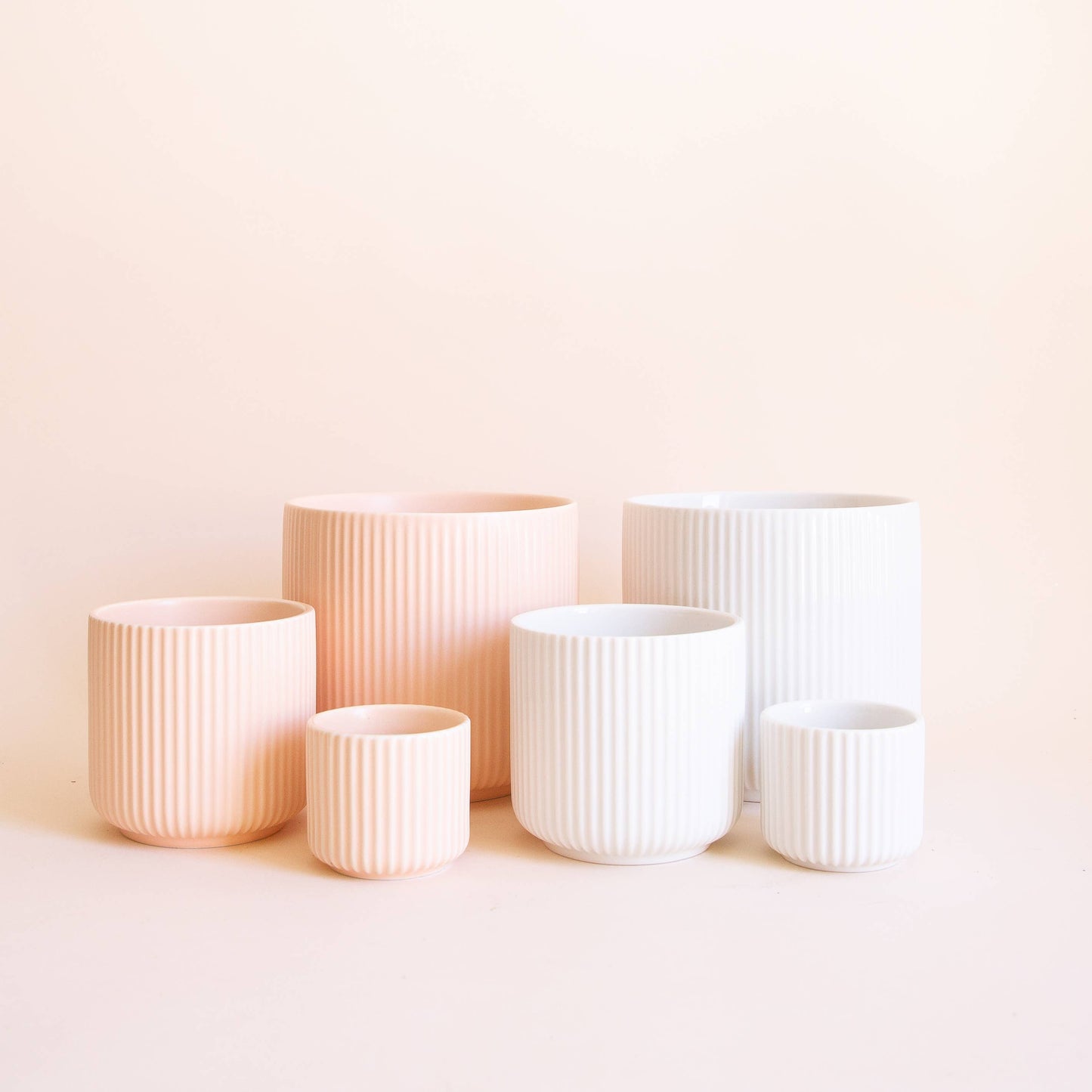 Lucy Planter | White : 3 inch