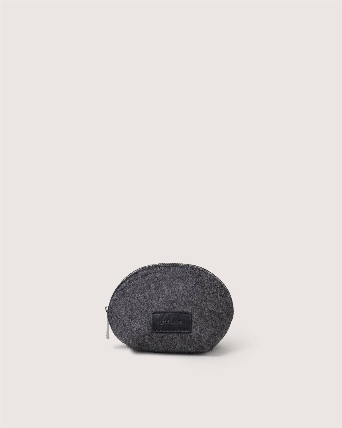 Graf Lantz - Pochi Merino Wool Small Pouch Charcoal