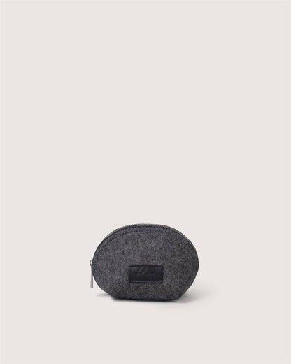Graf Lantz - Pochi Merino Wool Small Pouch Charcoal