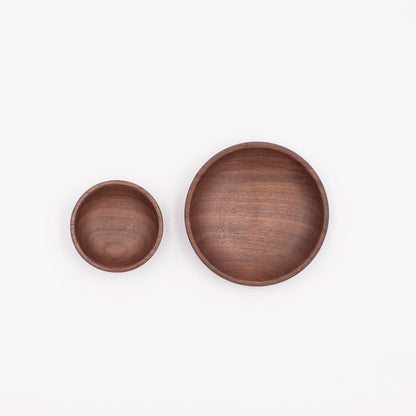 3.5" Walnut Wood Small Bowl