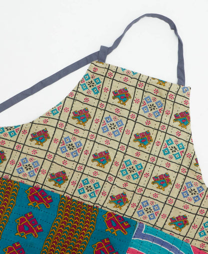 Kantha Bib Apron - No. 250625