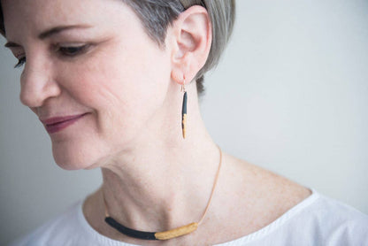 Quill GF Wires White and Gold