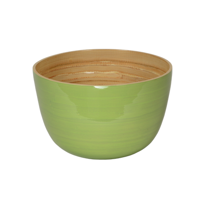 Bamboo Serving Bowl: Pastel Green
