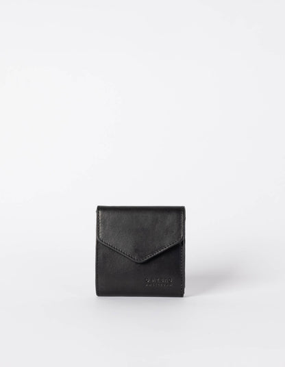 Georgie's Leather Bifold Wallet- Black 