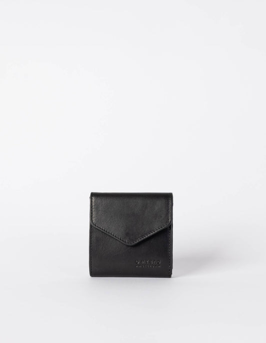Georgie's Leather Bifold Wallet- Black 