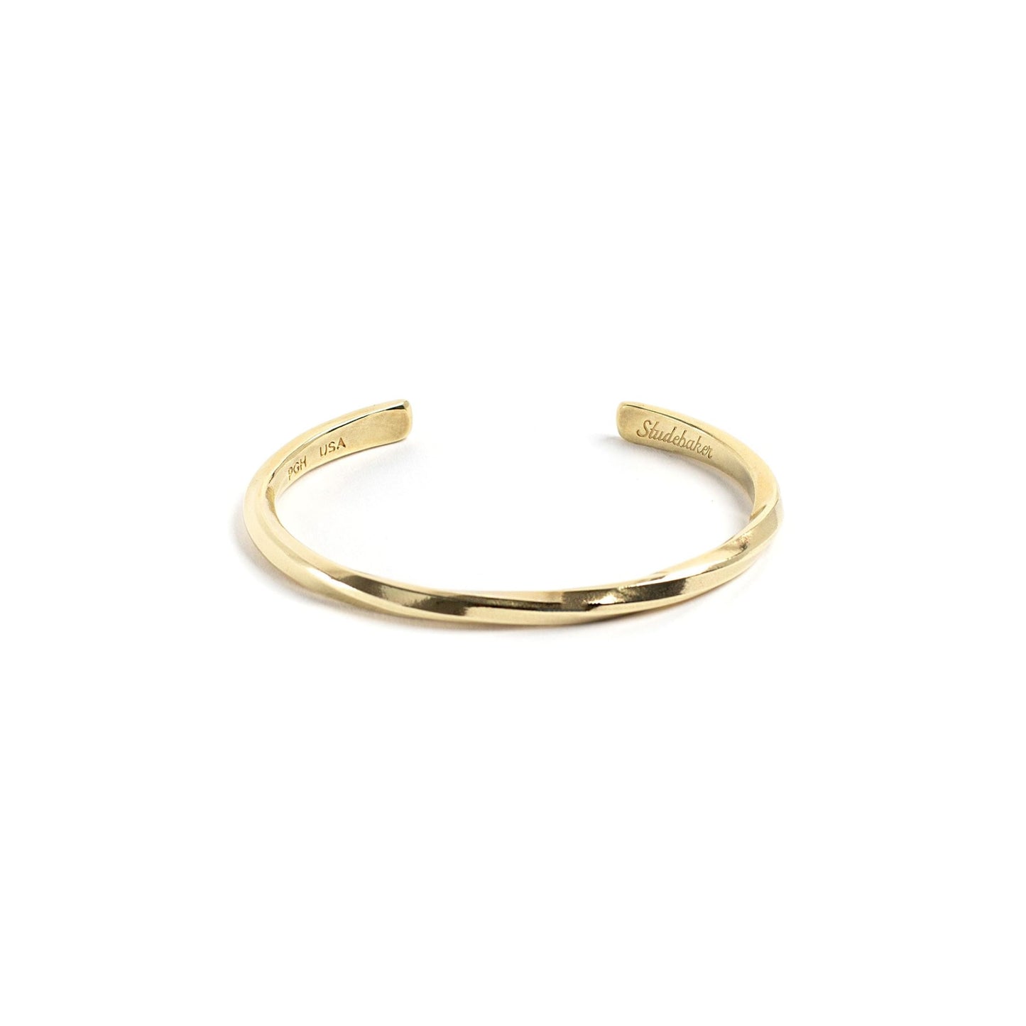 Studebaker Cuff: Brass / Polished