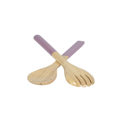 Small Bamboo Server Set: Red