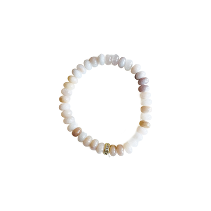 Market and King - Candy Stretch Bracelets: Matte Turquoise Imperial Jasper