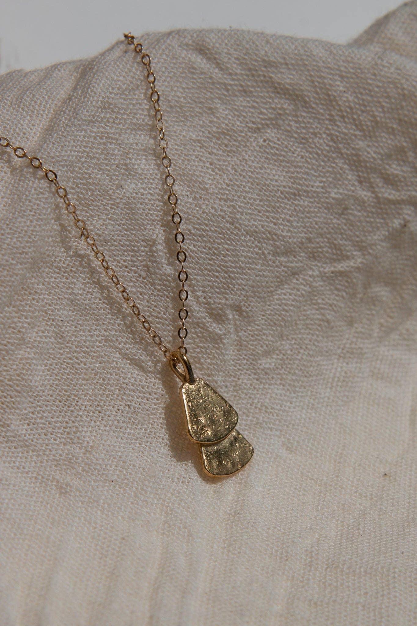 Pamoza Necklace Gold Vermeil 18"