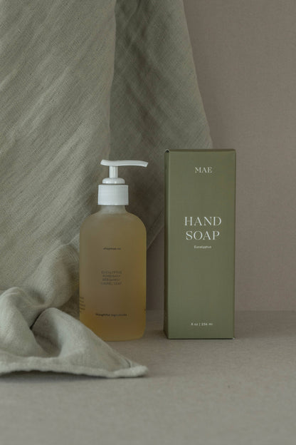 MAE - Eucalyptus Clean Hand Soap - Vegan, Essential Oil