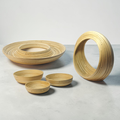 albert L. (punkt) Inc. - Bamboo Fruit Basket - Roots Collection