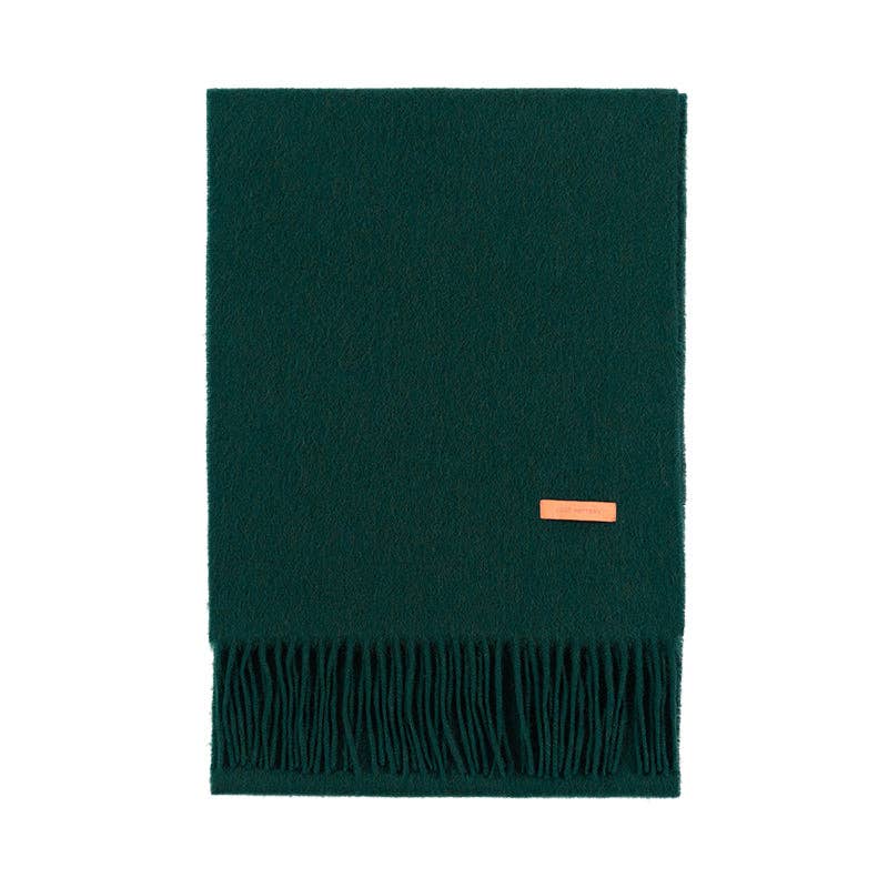 Lost Pattern NYC - Classic Cashmere Scarf - Green: Green