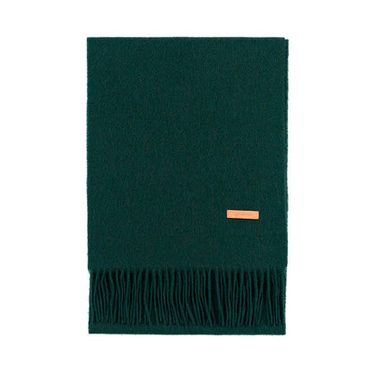 Lost Pattern NYC - Classic Cashmere Scarf - Green: Green