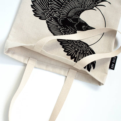 Crow Canvas Tote Bag