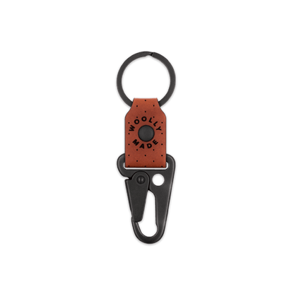 Woolly Made - Clip Keychain: Tan