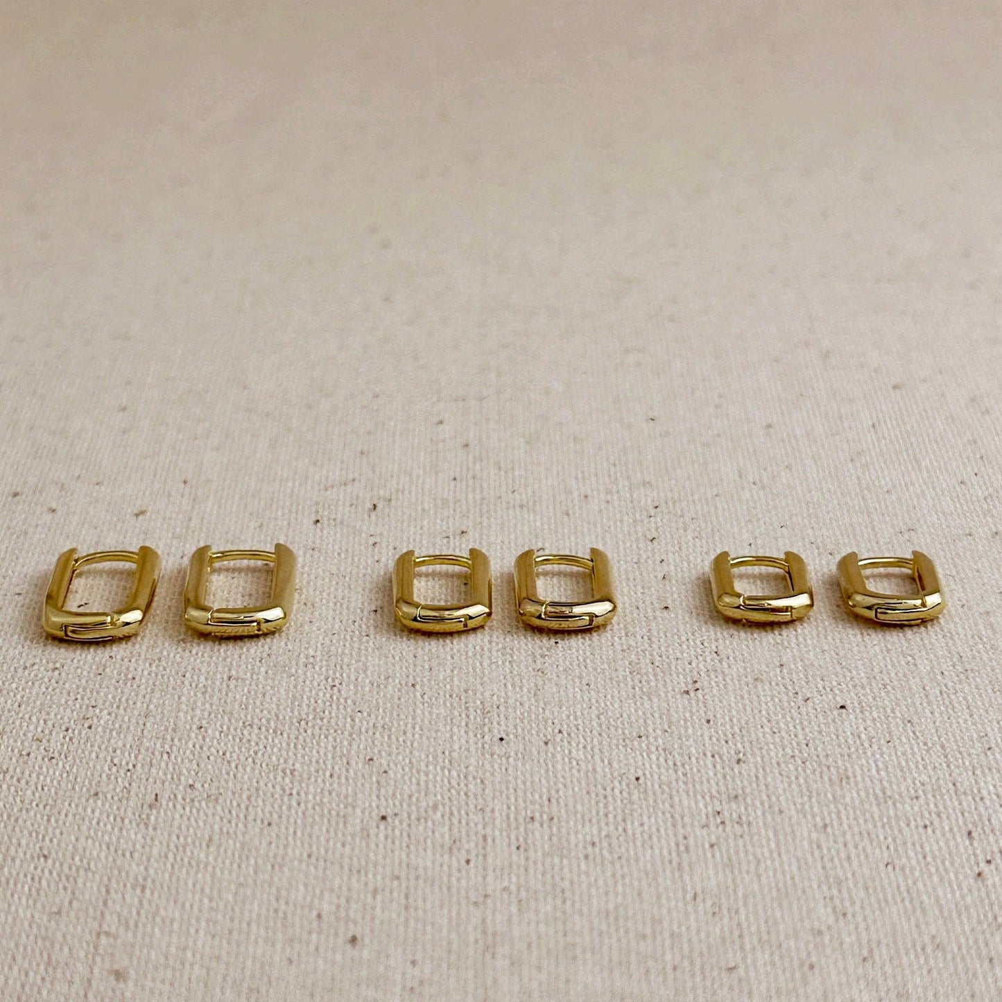 The Emma Huggies 18k GF