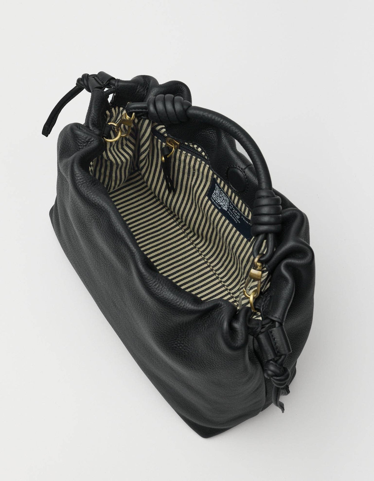 O My Bag - Kiki Midi - Black Soft Grain Leather: Black / Soft Grain Leather / Small