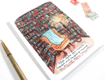 Greeting Card Blank - Matilda Quote