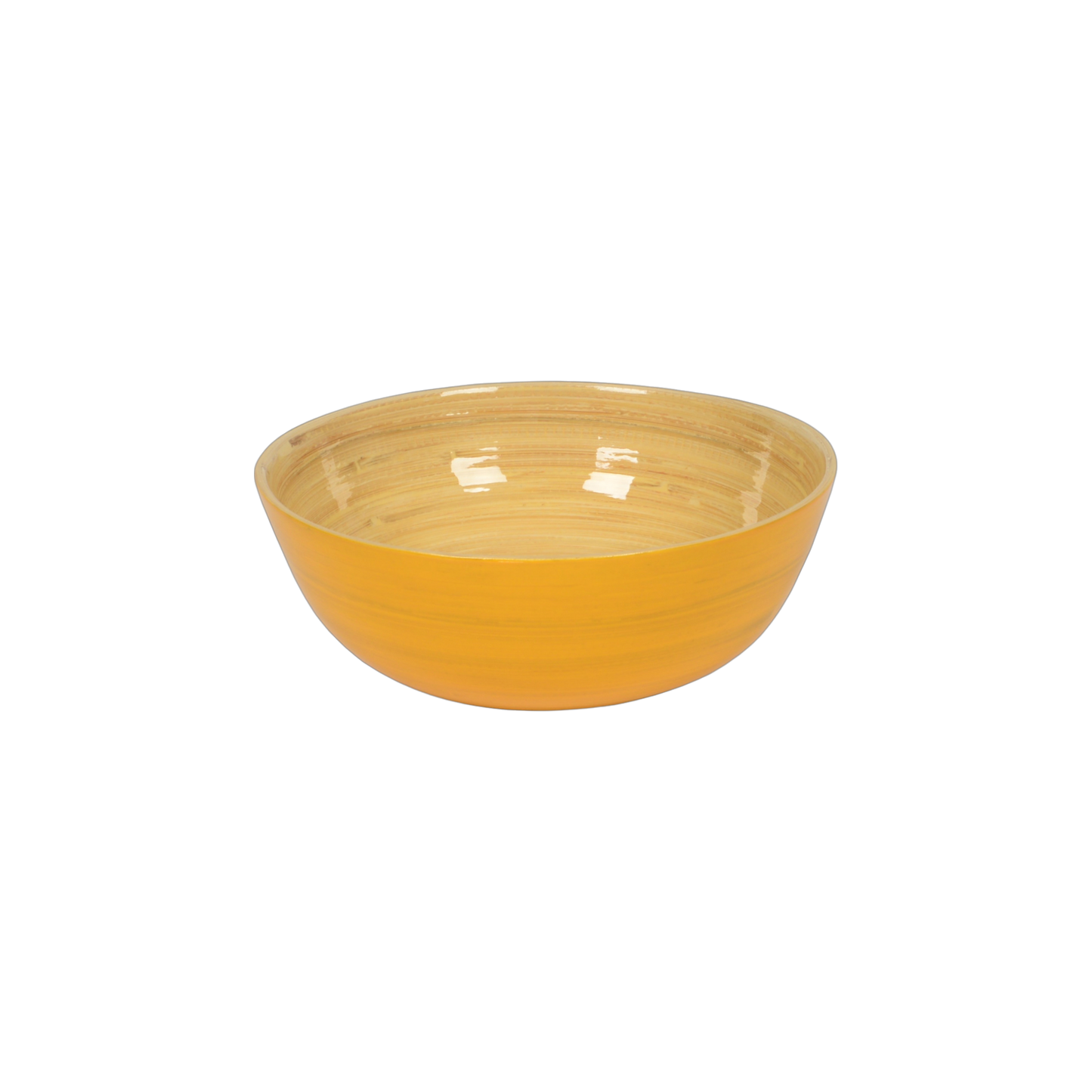 Bamboo Salad Bowl: White