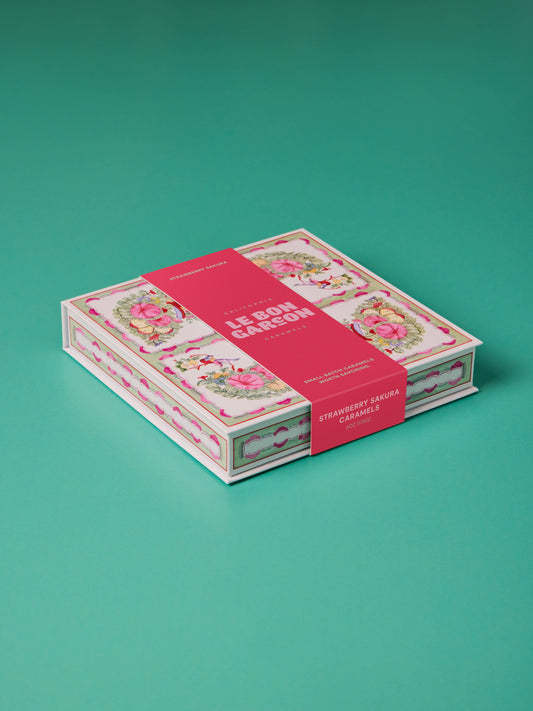 Strawberry Sakura Caramels Gift Box 6oz