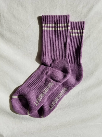 Boyfriend Socks: Ice