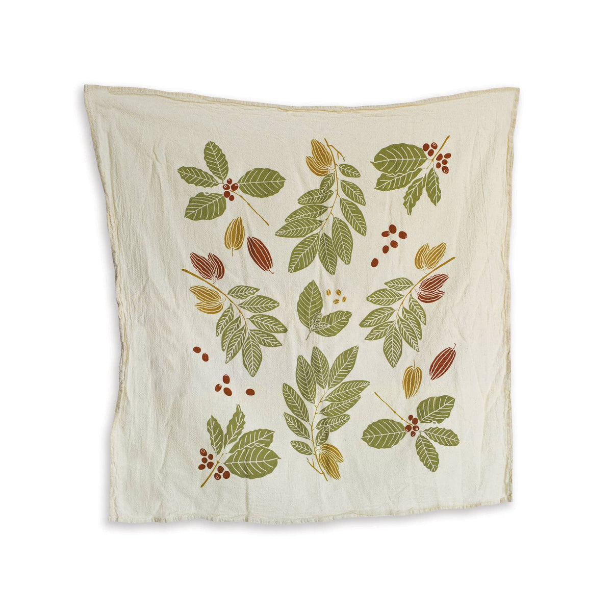 Coffee + Cacao Kitchen Tea Towel