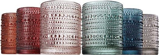 Beaded Tumbler Glass