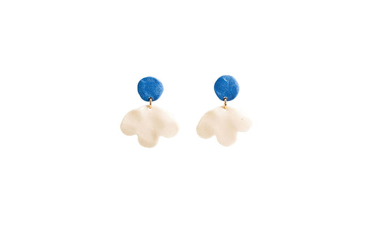 Porcelain Snowdrop Earrings