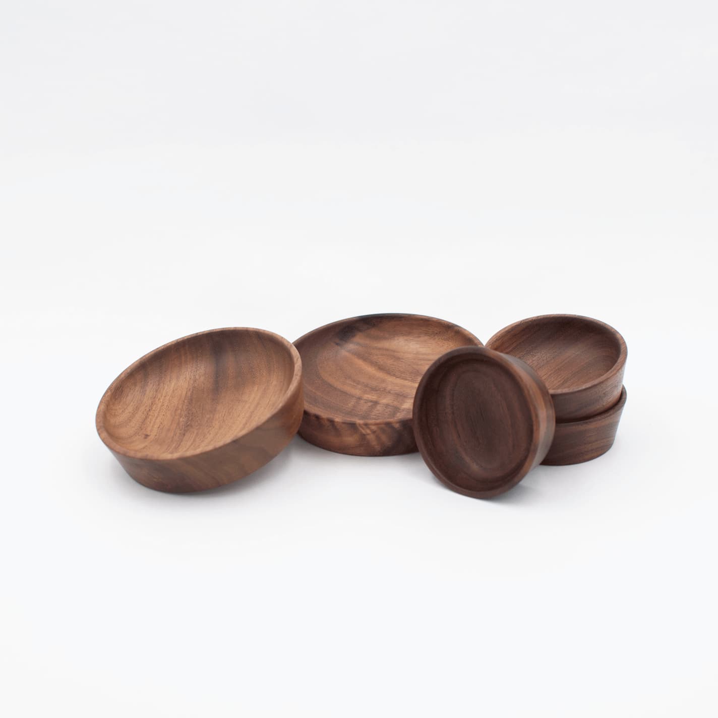3.5" Walnut Wood Small Bowl