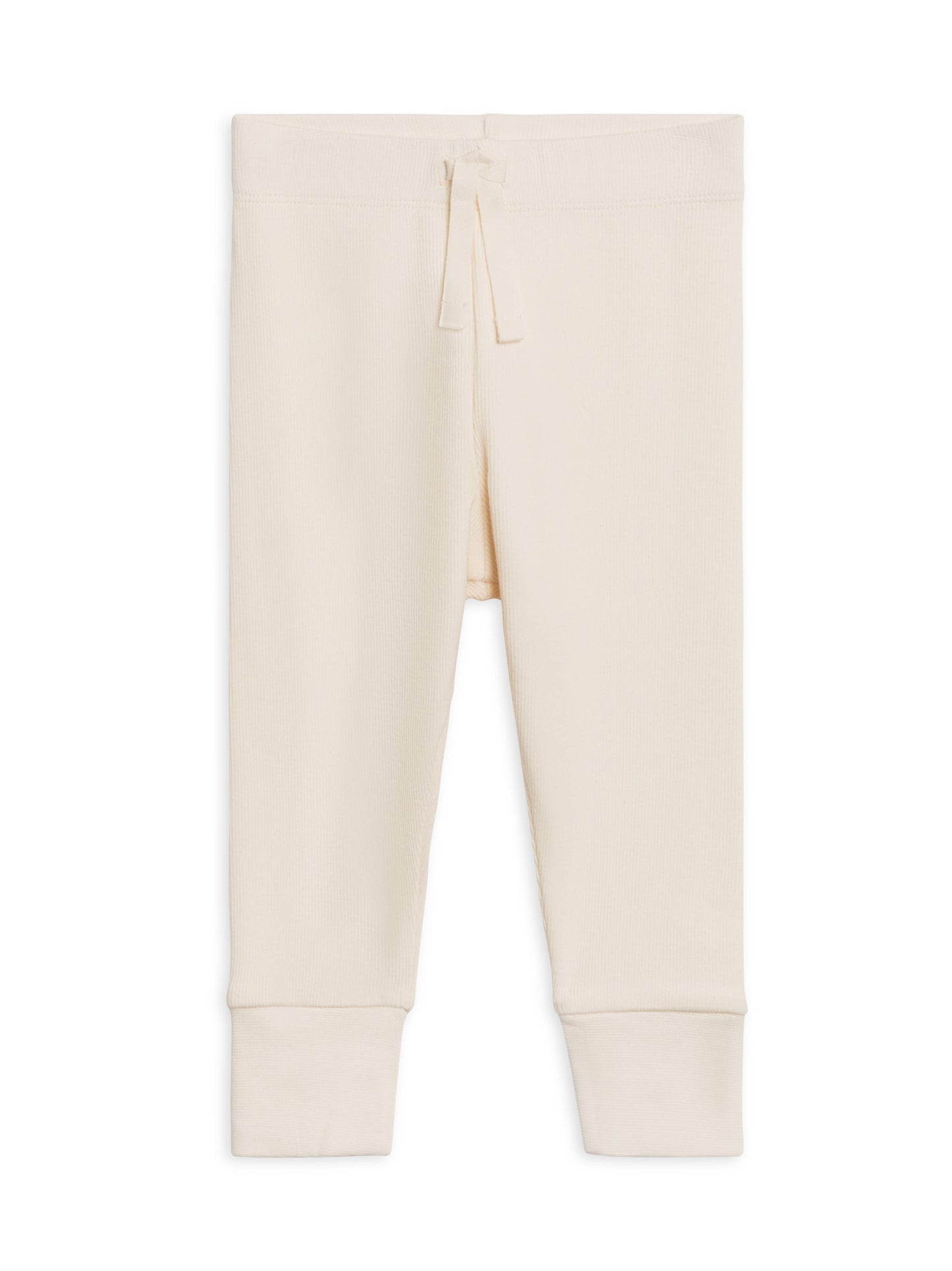 Charlie Ribbed Joggers - Ivory