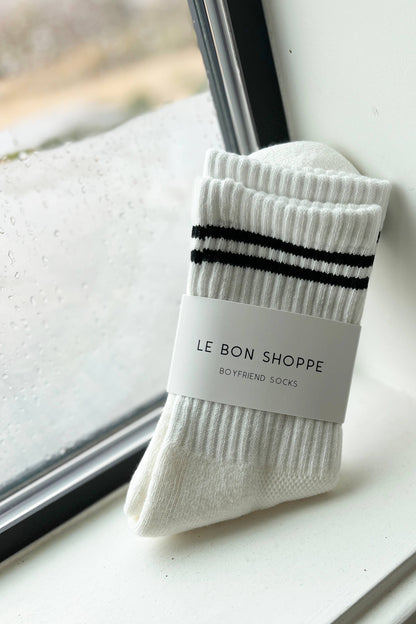 Le Bon Shoppe - Boyfriend Socks: Maroon