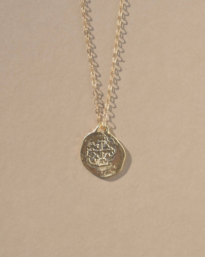 Medallion Necklace: 18" / Sterling Silver