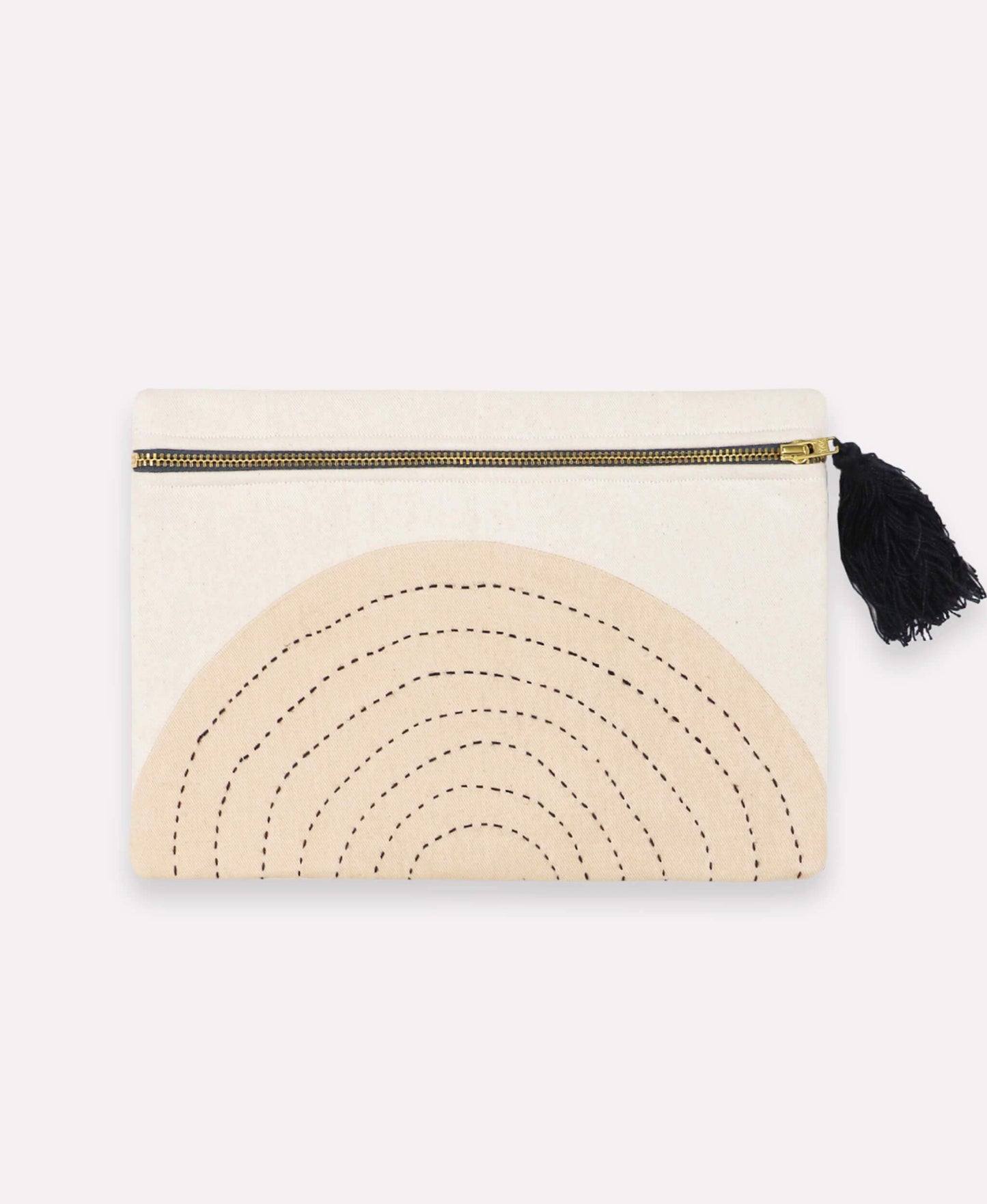 Anchal - Eclipse Pouch Clutch: Sand