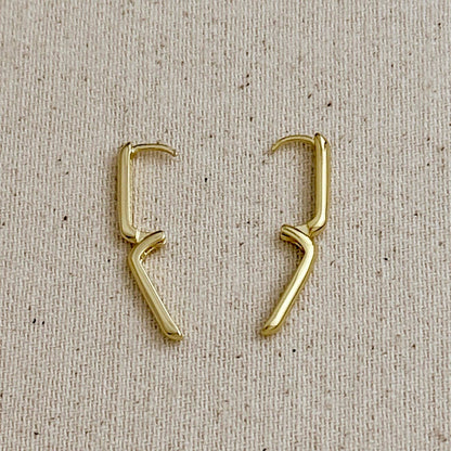 The Margot Huggies 18k GF