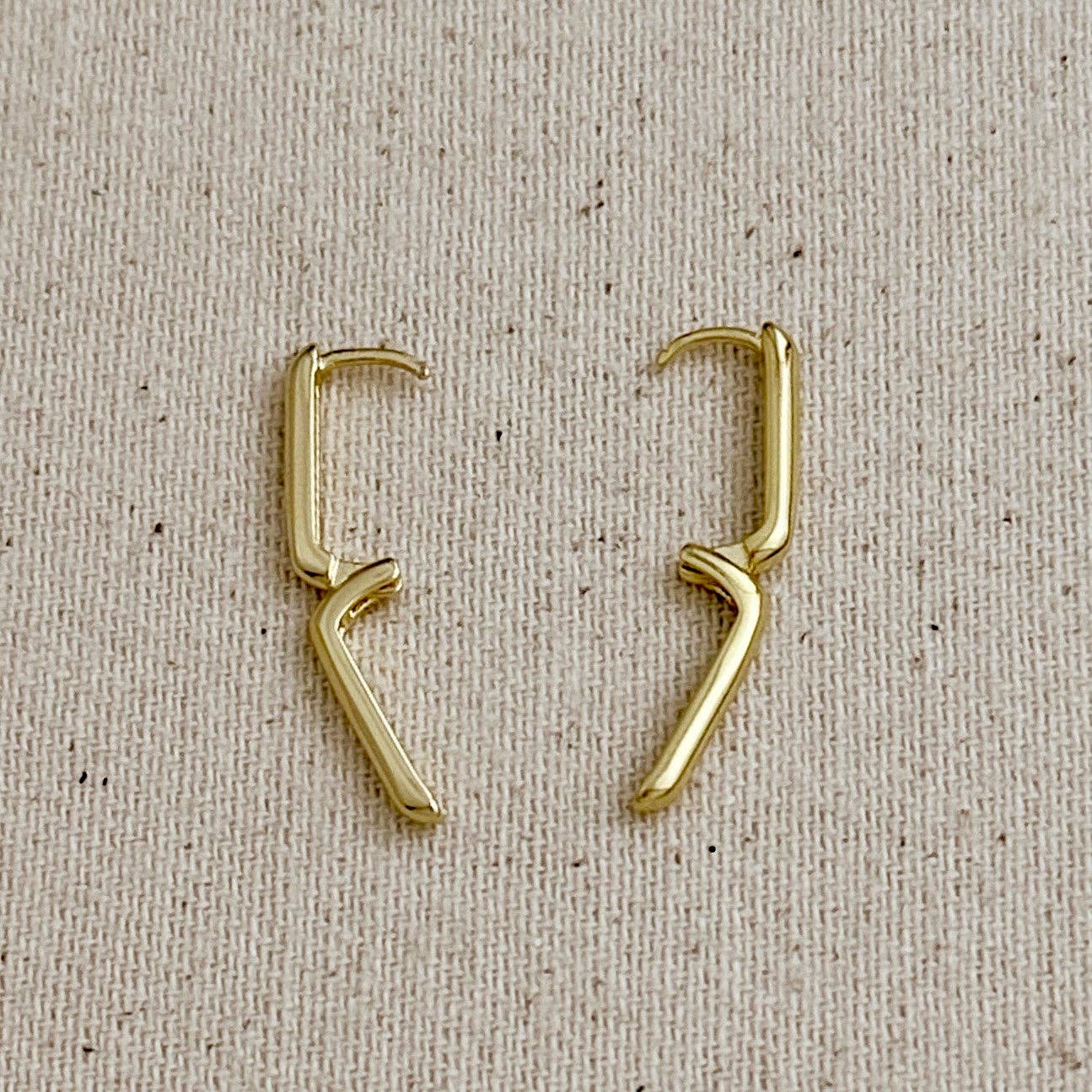 The Nora Huggies 18k GF