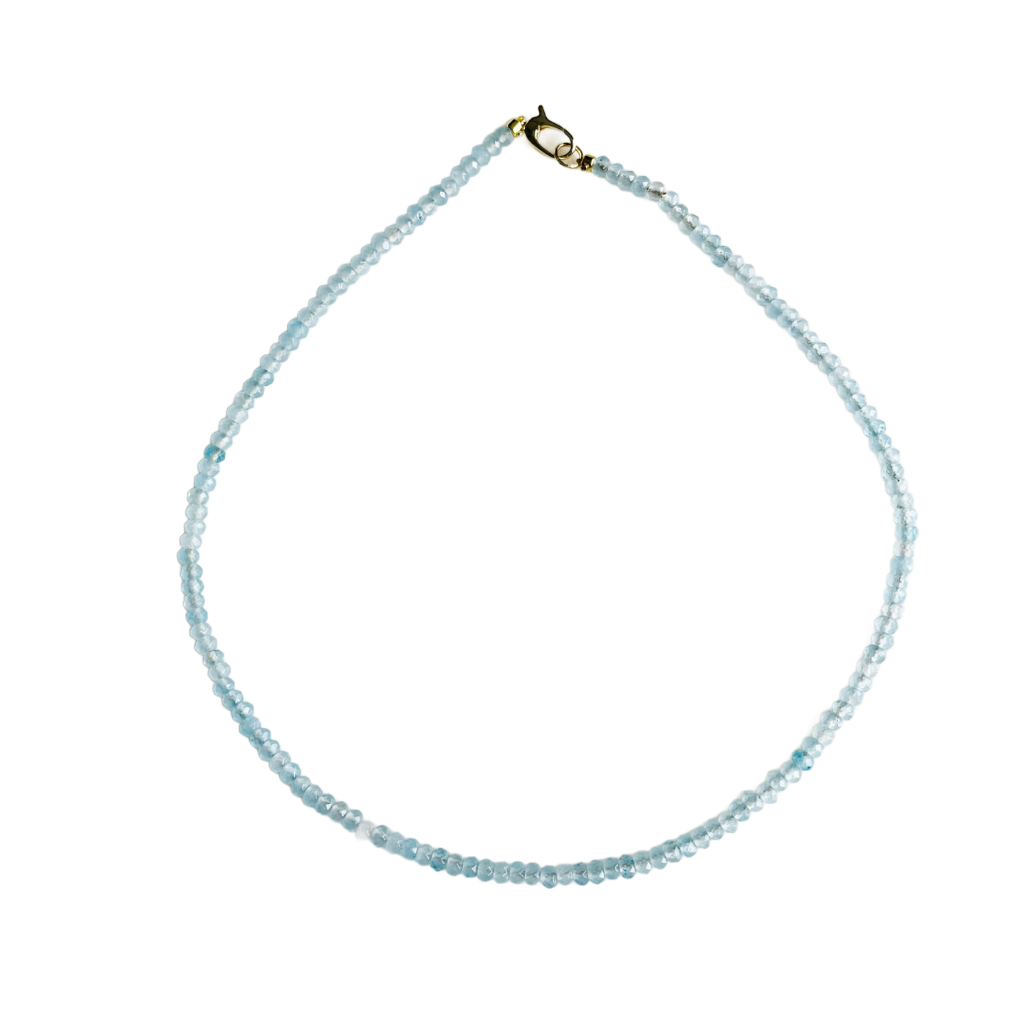 Market and King - Dainty Candy Gemstone Necklace: Turquoise