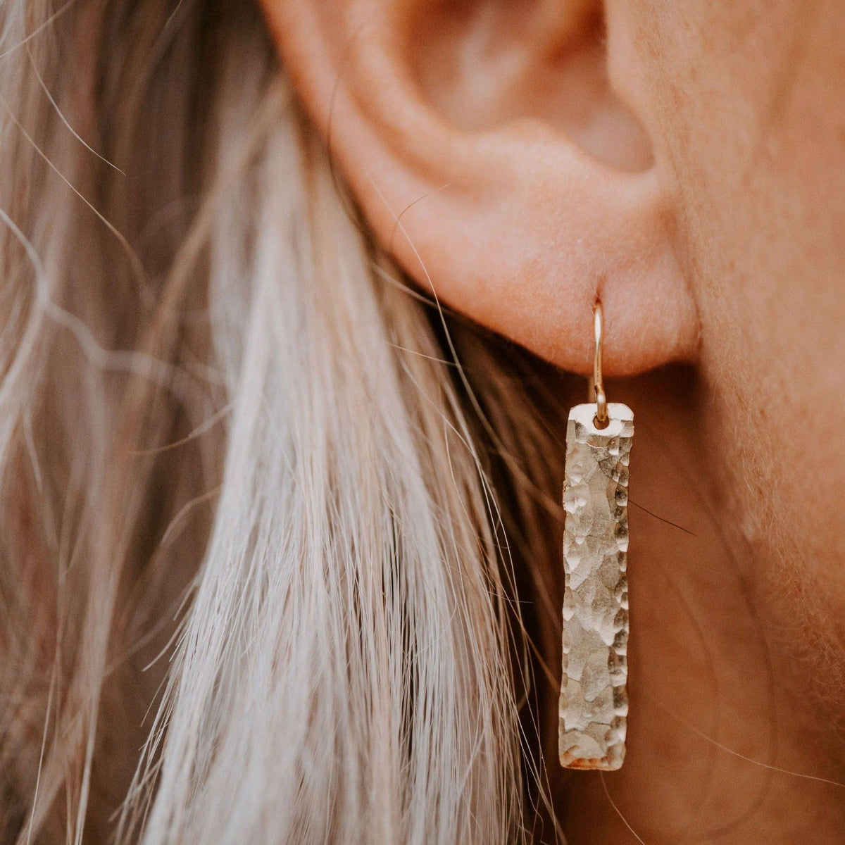 Untraveled Path Earrings: 14k Gold Fill