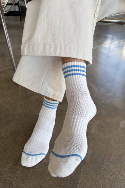 Girlfriend Socks: White