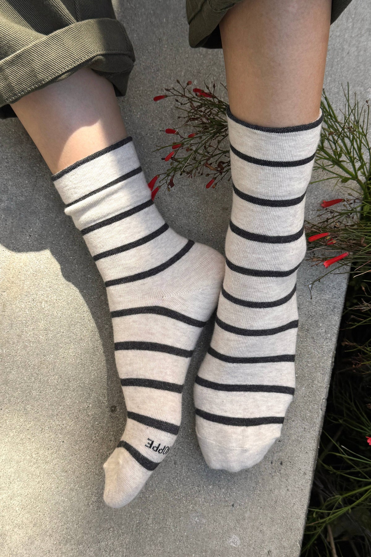 Le Bon Shoppe - Wally Socks (wholesale): CANDY CANE