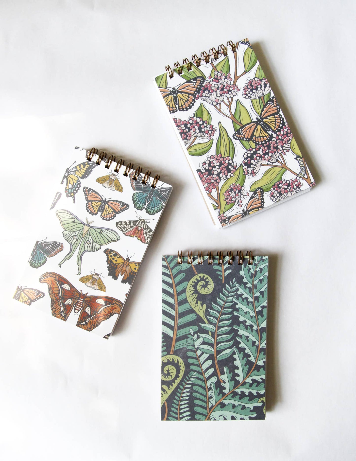Root & Branch Paper Co. - Forest Fern Mini Spiral Notepad