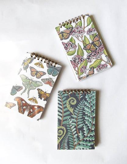 Root & Branch Paper Co. - Forest Fern Mini Spiral Notepad