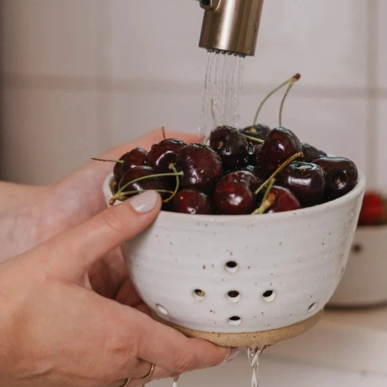 Speckled White Berry Bowl