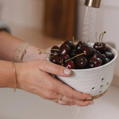 Speckled White Berry Bowl