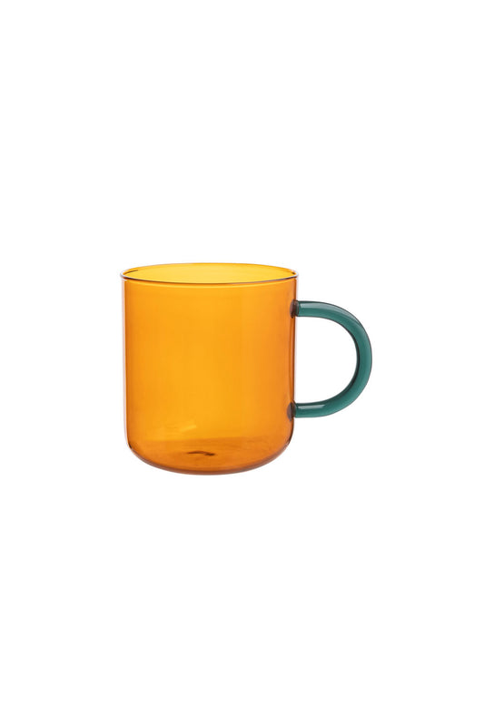 Amber Borosilicate Mug