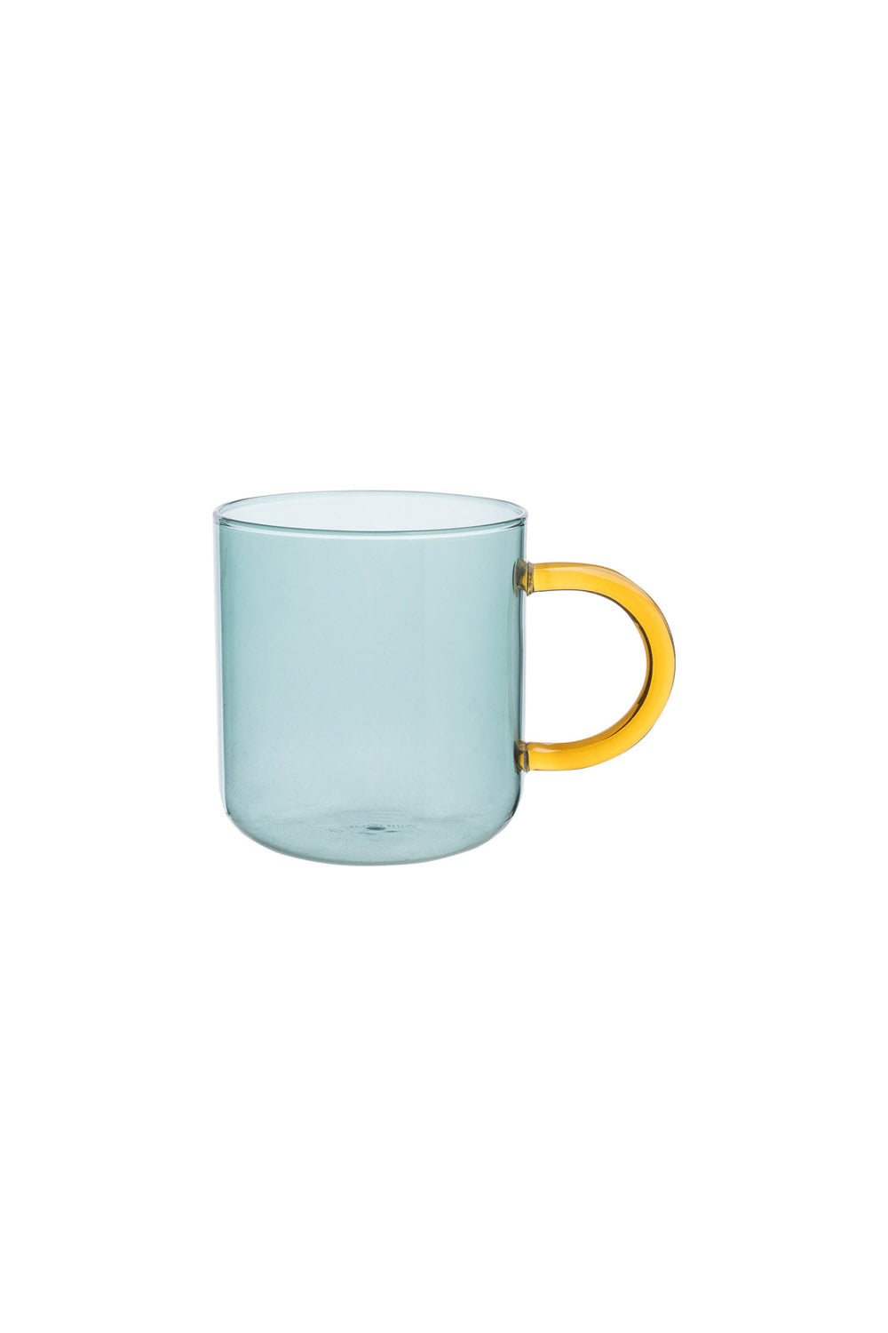 Teal Borosilicate Mug