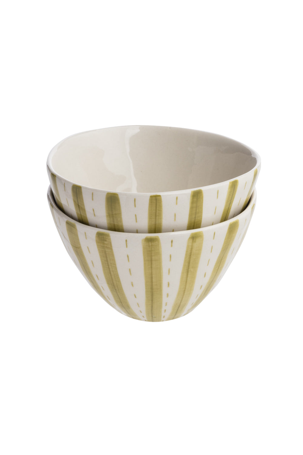 Stoneware Bowl - Green