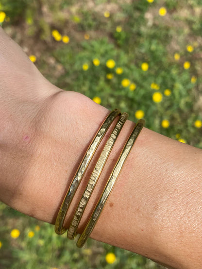 Brass Stacking Cuff